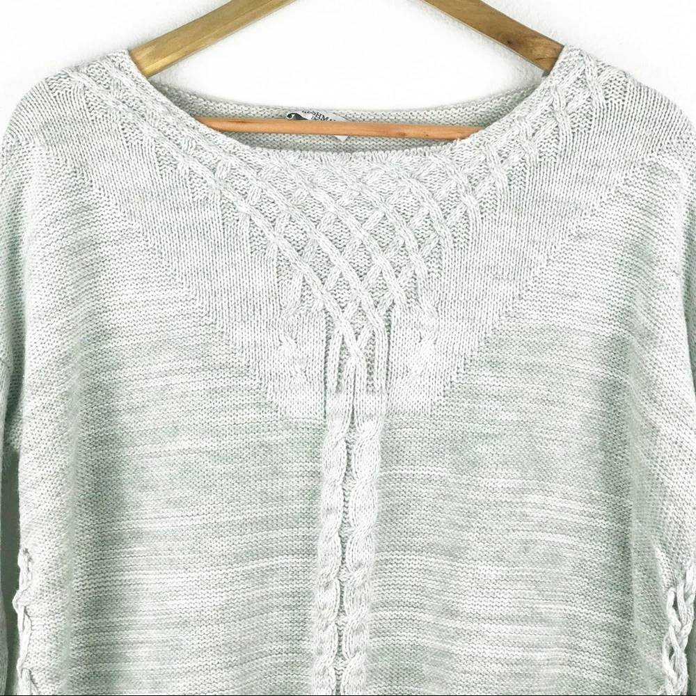 Freshman 1996 Gray Side Tie Sweater - Picture 4 of 9